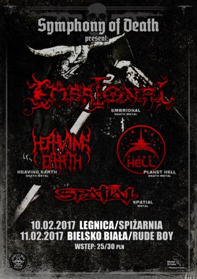 Embrional, Heaving Earth , Death Metal, Planet Hell, Spatial - Syphony of Death Present