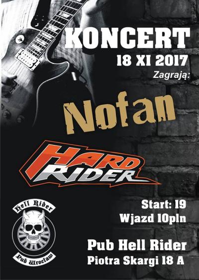 Koncert Nofan/Hard Rider