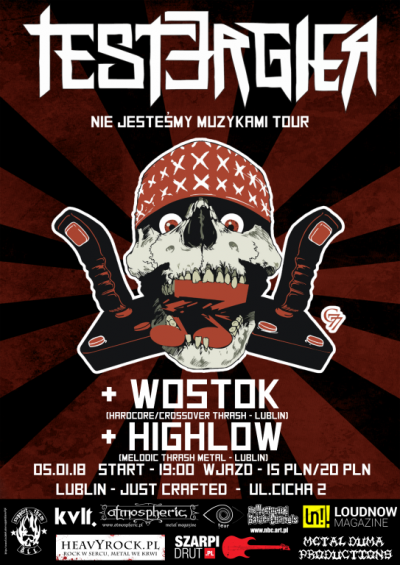 Tester Gier / Wostok / Highlow - Lublin - Just Crafted