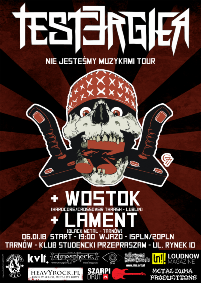 Tester Gier / Wostok / Lament - Tarnów - Przepraszam