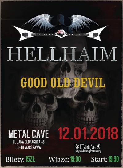 HELLHAIM / GOOD OLD DEVIL w METALCAVE