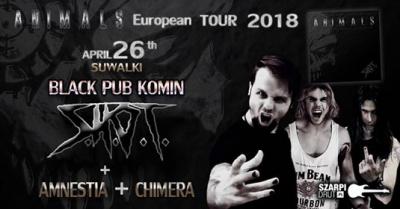 ANIMALS EUROPEAN TOUR 2018