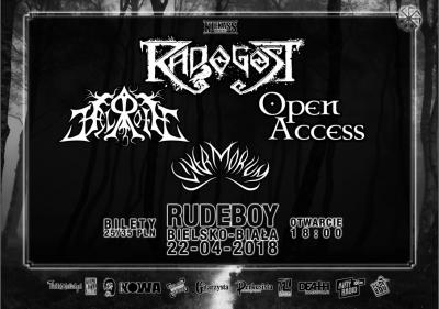 Radogost (Folk Metal), Helroth (Pagan/Folk Metal), Open Access (Power folk metal)