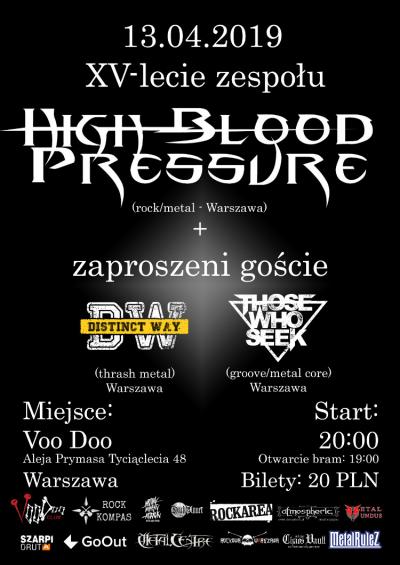 XV - lecie High Blood Pressure + goście.