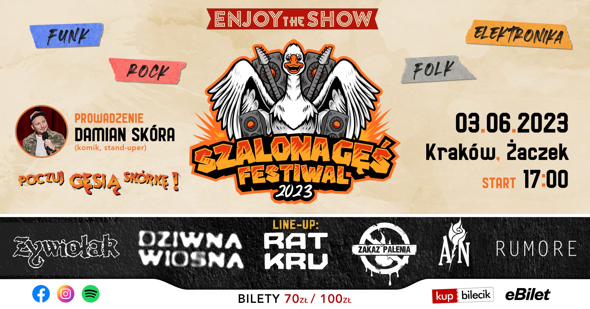 Szalona Gęś Music Fest Kraków | 2023