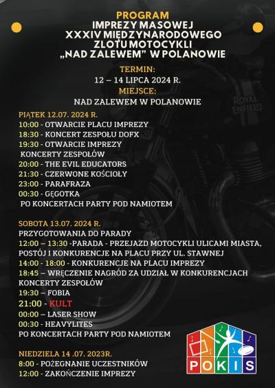 Fobia i Kult na Międzynarodowym Zlocie Motocyklowym Polanów.